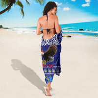 Personalised American Samoa Christmas Sarong Manuia le Kerisimasi Polynesian Tribal LT9 - Polynesian Pride