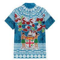 Fijian Tagimoucia Flowers Family Matching Mermaid Dress and Hawaiian Shirt Christmas Coquette bow