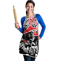 Aotearoa Toitu Te Tiriti Apron New Zealand Stand Together Stand Stronger LT9 - Polynesian Pride