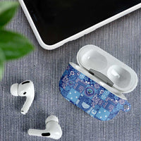 Federated States of Micronesia Merry Christmas AirPods Case Pacific Patchwork Xmas Vibes LT9 - Polynesian Pride