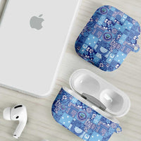 Federated States of Micronesia Merry Christmas AirPods Case Pacific Patchwork Xmas Vibes LT9 - Polynesian Pride
