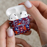 Kiribati Tekeraoi n te Kiritimati AirPods Case Pacific Patchwork Xmas Vibes LT9 - Polynesian Pride