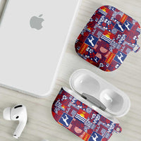 Kiribati Tekeraoi n te Kiritimati AirPods Case Pacific Patchwork Xmas Vibes LT9 - Polynesian Pride