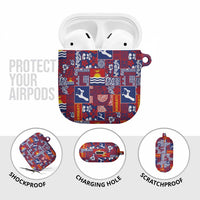 Kiribati Tekeraoi n te Kiritimati AirPods Case Pacific Patchwork Xmas Vibes LT9 - Polynesian Pride