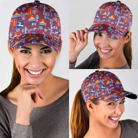 Kiribati Tekeraoi n te Kiritimati Classic Cap Pacific Patchwork Xmas Vibes LT9 - Polynesian Pride