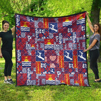 Kiribati Tekeraoi n te Kiritimati Quilt Pacific Patchwork Xmas Vibes - Polynesian Pride