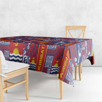 Kiribati Tekeraoi n te Kiritimati Tablecloth Pacific Patchwork Xmas Vibes - Polynesian Pride