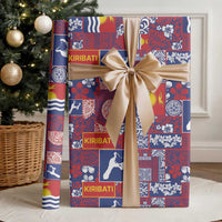 Kiribati Tekeraoi n te Kiritimati Wrapping Paper Pacific Patchwork Xmas Vibes LT9 - Polynesian Pride