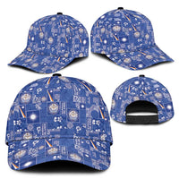 Marshall Islands Merry Christmas Classic Cap Pacific Patchwork Xmas Vibes LT9 - Polynesian Pride