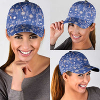 Marshall Islands Merry Christmas Classic Cap Pacific Patchwork Xmas Vibes LT9 - Polynesian Pride