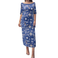 Marshall Islands Merry Christmas Family Matching Puletasi and Hawaiian Shirt Pacific Patchwork Xmas Vibes - Polynesian Pride