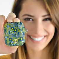 Palau Ungil Kurismas AirPods Case Pacific Patchwork Xmas Vibes LT9 - Polynesian Pride