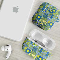 Palau Ungil Kurismas AirPods Case Pacific Patchwork Xmas Vibes - Polynesian Pride