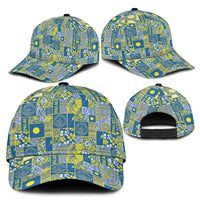 Palau Ungil Kurismas Classic Cap Pacific Patchwork Xmas Vibes LT9 - Polynesian Pride