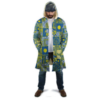 Palau Ungil Kurismas Cloak Pacific Patchwork Xmas Vibes - Polynesian Pride