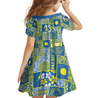 Palau Ungil Kurismas Family Matching Puletasi and Hawaiian Shirt Pacific Patchwork Xmas Vibes LT9 - Polynesian Pride