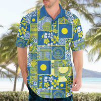 Palau Ungil Kurismas Hawaiian Shirt Pacific Patchwork Xmas Vibes LT9 - Polynesian Pride