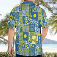 Palau Ungil Kurismas Hawaiian Shirt Pacific Patchwork Xmas Vibes LT9 - Polynesian Pride