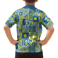 Palau Ungil Kurismas Hawaiian Shirt Pacific Patchwork Xmas Vibes LT9 - Polynesian Pride
