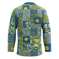 Palau Ungil Kurismas Hockey Jersey Pacific Patchwork Xmas Vibes LT9 - Polynesian Pride
