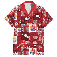 Tahiti Oaoa I Teie Noera Family Matching Puletasi and Hawaiian Shirt Pacific Patchwork Xmas Vibes - Polynesian Pride