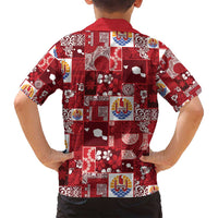 Tahiti Oaoa I Teie Noera Family Matching Summer Maxi Dress and Hawaiian Shirt Pacific Patchwork Xmas Vibes - Polynesian Pride