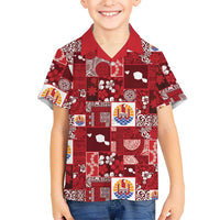 Tahiti Oaoa I Teie Noera Hawaiian Shirt Pacific Patchwork Xmas Vibes LT9 - Polynesian Pride