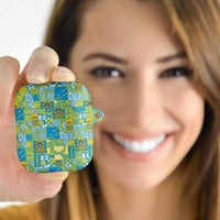 Tuvalu Manuia te Kilisimasi AirPods Case Pacific Patchwork Xmas Vibes LT9 - Polynesian Pride