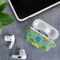 Tuvalu Manuia te Kilisimasi AirPods Case Pacific Patchwork Xmas Vibes LT9 - Polynesian Pride