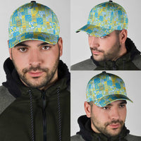 Tuvalu Manuia te Kilisimasi Classic Cap Pacific Patchwork Xmas Vibes LT9 - Polynesian Pride