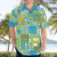 Tuvalu Manuia te Kilisimasi Hawaiian Shirt Pacific Patchwork Xmas Vibes LT9 - Polynesian Pride