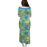 Tuvalu Manuia te Kilisimasi Puletasi Pacific Patchwork Xmas Vibes LT9 - Polynesian Pride