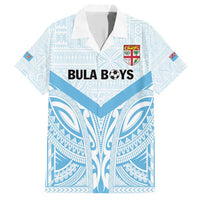 Fiji Football Custom Family Matching Short Sleeve Bodycon Dress and Hawaiian Shirt Bula Boys Go Champions