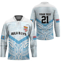 Fiji Football Custom Hockey Jersey Bula Boys Go Champions LT9 - Polynesian Pride