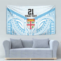 Fiji Football Custom Tapestry Bula Boys Go Champions