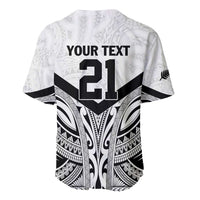 New Zealand Football Custom Baseball Jersey All White Fern Go Champions