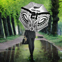 New Zealand Football Custom Umbrella All White Fern Go Champions - Polynesian Pride