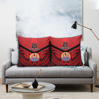 Tahiti Football Custom Pillow Cover Toa Aito Go Champions LT9 - Polynesian Pride