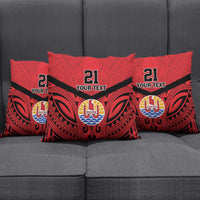 Tahiti Football Custom Pillow Cover Toa Aito Go Champions LT9 - Polynesian Pride
