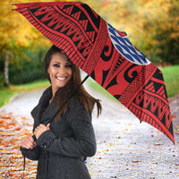 Tahiti Football Custom Umbrella Toa Aito Go Champions - Polynesian Pride