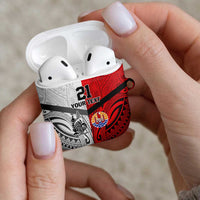 New Caledonia-Tahiti Football Custom AirPods Case Together Go Champions LT9 - Polynesian Pride