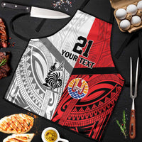 New Caledonia-Tahiti Football Custom Apron Together Go Champions - Polynesian Pride
