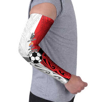 New Caledonia-Tahiti Football Custom Arm Sleeves Together Go Champions - Polynesian Pride