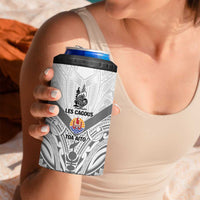 New Caledonia-Tahiti Football Custom 4 in 1 Can Cooler Tumbler Together Go Champions