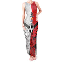 New Caledonia-Tahiti Football Custom Tank Maxi Dress Together Go Champions