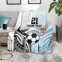 New Zealand-Fiji Football Custom Blanket Together Go Champions