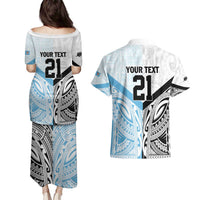 New Zealand-Fiji Football Custom Couples Matching Puletasi and Hawaiian Shirt Together Go Champions