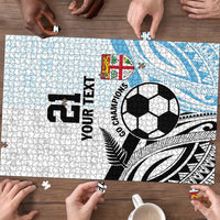 New Zealand-Fiji Football Custom Puzzle Together Go Champions - Polynesian Pride