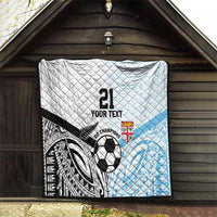 New Zealand-Fiji Football Custom Quilt Together Go Champions