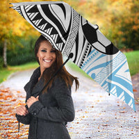 New Zealand-Fiji Football Custom Umbrella Together Go Champions - Polynesian Pride